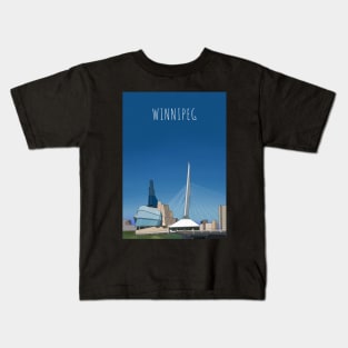 Winnipeg Manitoba Canada Kids T-Shirt